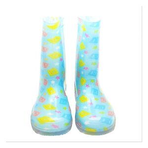 Cocomelon Childrens/Kids Playtime! All-Over Print Rain Boots / Sky Blue